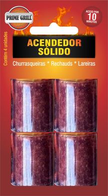 Acendedor slido para churrasqueira Prime Grill
