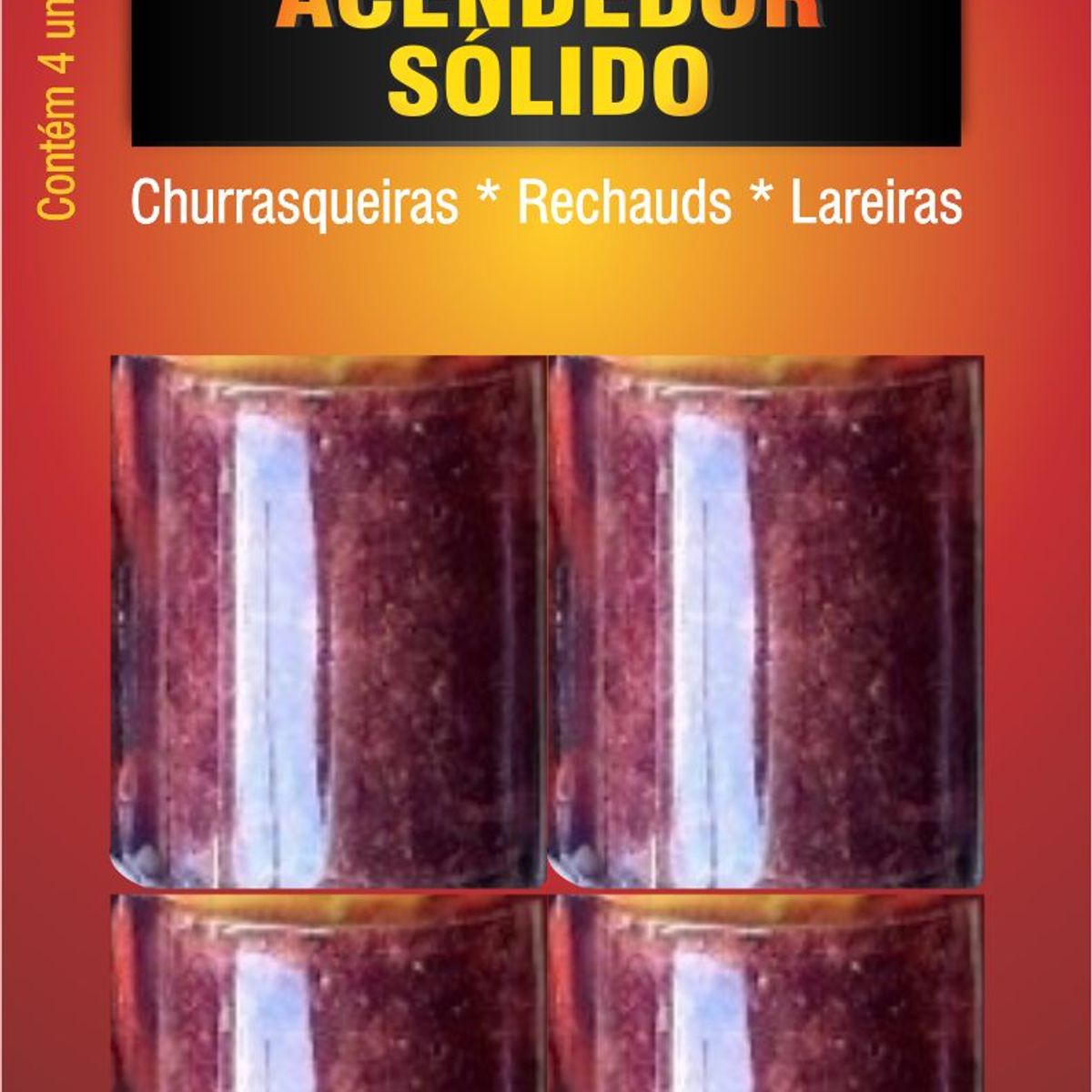 Acendedor sólido para churrasqueira Prime Grill, marca Prime Grill - Foto Principal