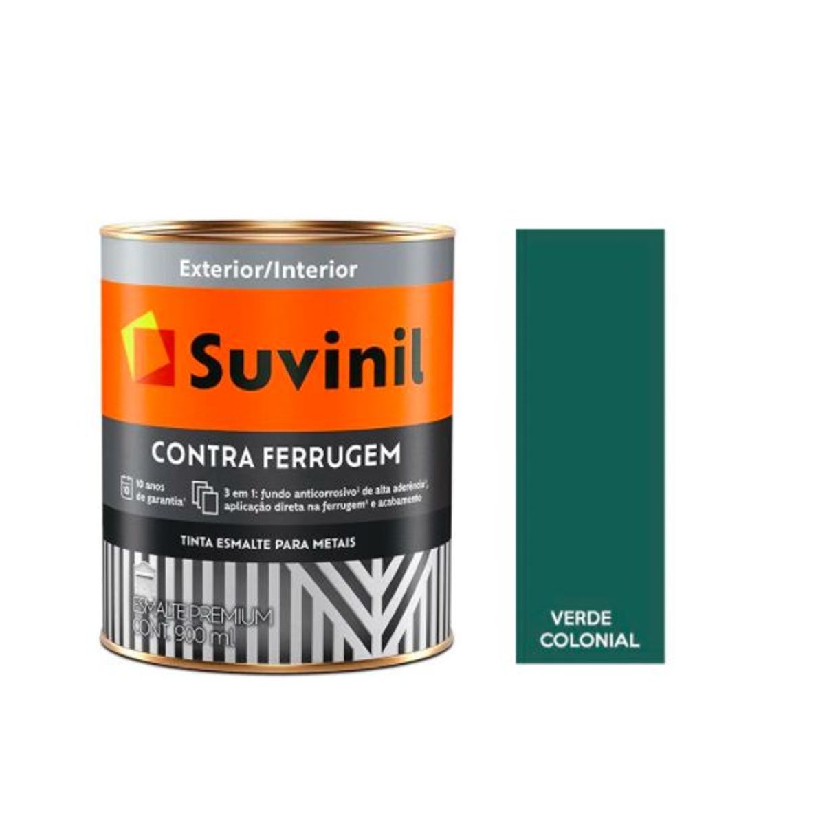 Esmalte Contra Ferrugem Brilhante, marca Suvinil - Foto Principal