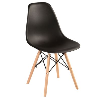Cadeira com P Palito Eames Preto Just Home Collection