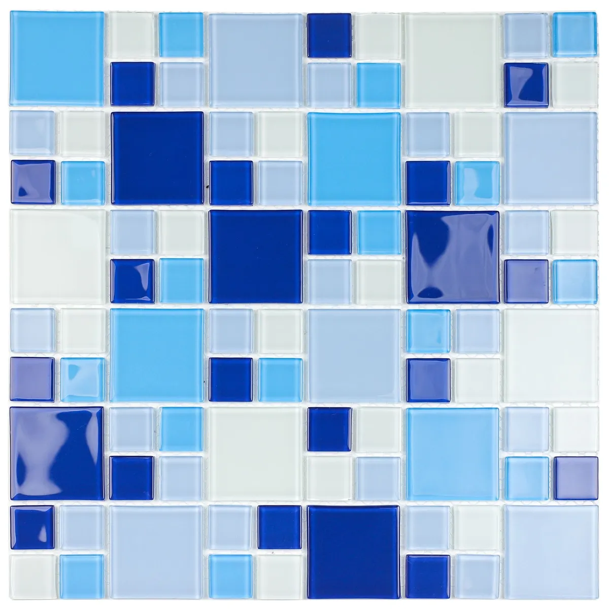 Pastilha Vidro K2411 29,7X29,7 Misc Az Art Gla, marca ArtGlass - Foto Principal