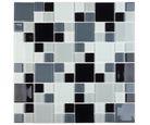 Pastilha Vidro K2412 29,7X29,7 Misc Pto Art Gl
