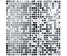 Pastilha Vidro  Mm02 30X30 Silver Art Glass