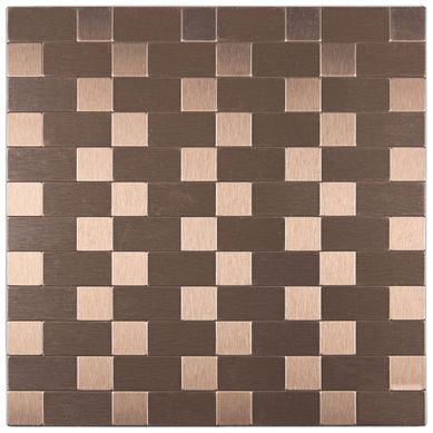 Pastilha Ades Al701 30,4X30,4 Cobre Art Glas