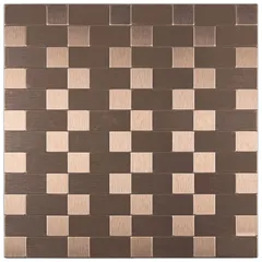 Pastilha Ades Al701 30,4X30,4 Cobre Art Glas