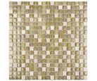 Pastilha Vidro Gs302 30X30 Creme Craq Art Glas
