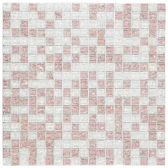 Pastilha Vidro Gg17 30X30 Bc/Rs Craq Art Glass