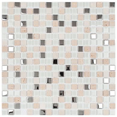 Pastilha Pedra Smg101 30,5X30,5 Rosa Art Gla