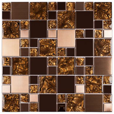 Pastilha Metal Ax15 29,8X29,8 Cobre E Art Gl