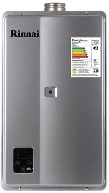 Aquecedor de gua a Gs Bi-Volt Eletrnico GN (Prata) - 35C  60C - E27