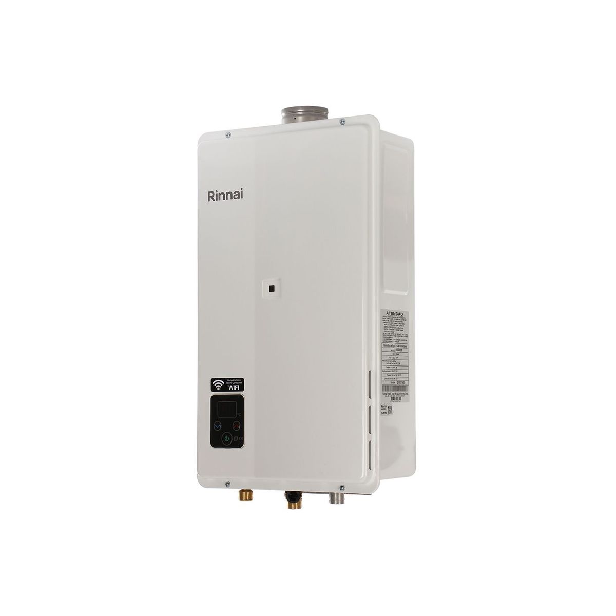 Aquecedor de Água a Gás Bi-Volt Eletrônico GN - 35°C à 60°C - E33, marca Rinnai - Foto 2