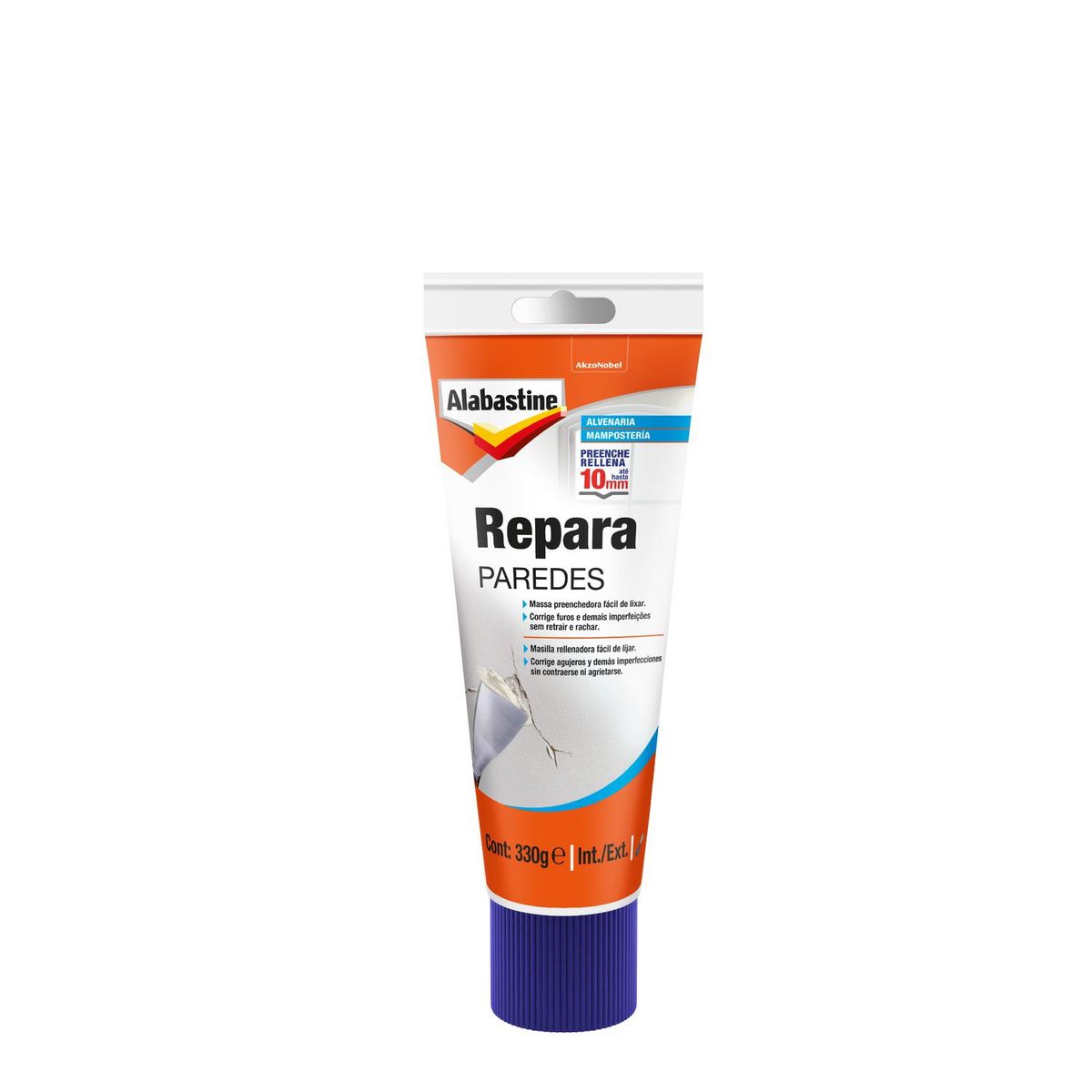 Repara Paredes Bisnaga 330g Alabastine, marca Alabastine - Foto 2
