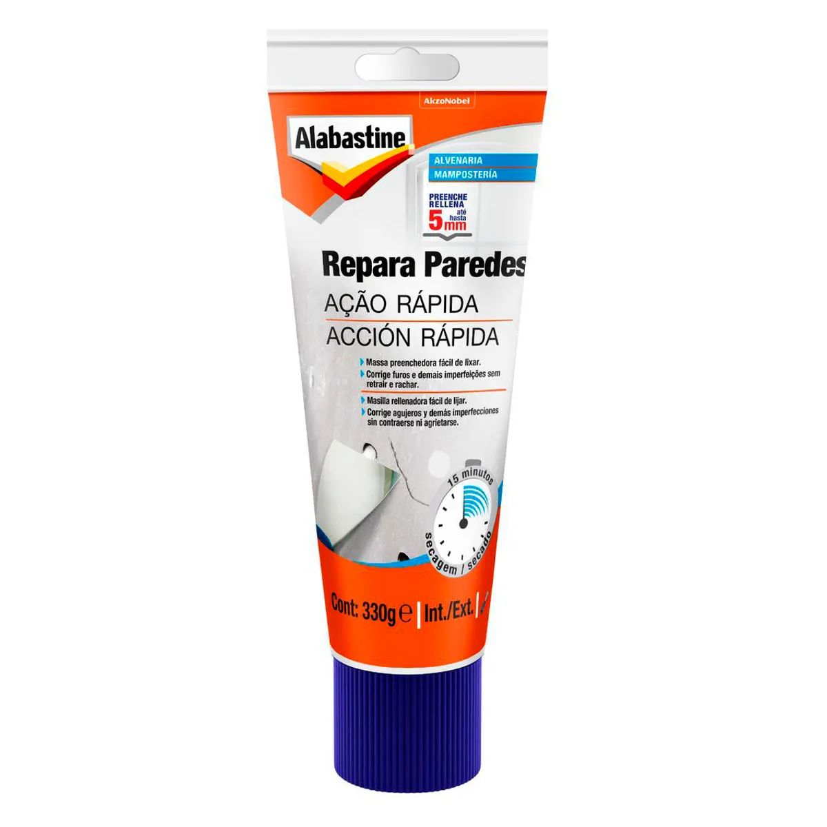 Repara Parede Ação Rápida 330G, marca Alabastine - Foto Principal
