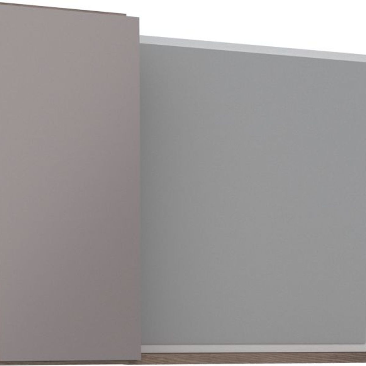 Espelheira de Banheiro com Armarinho 46cm Tamarindo/nude Cozimax, marca Cozimax - Foto Principal