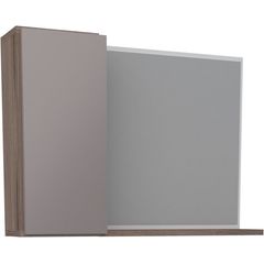 Espelheira de Banheiro com Armarinho 46cm Tamarindo/nude Cozimax