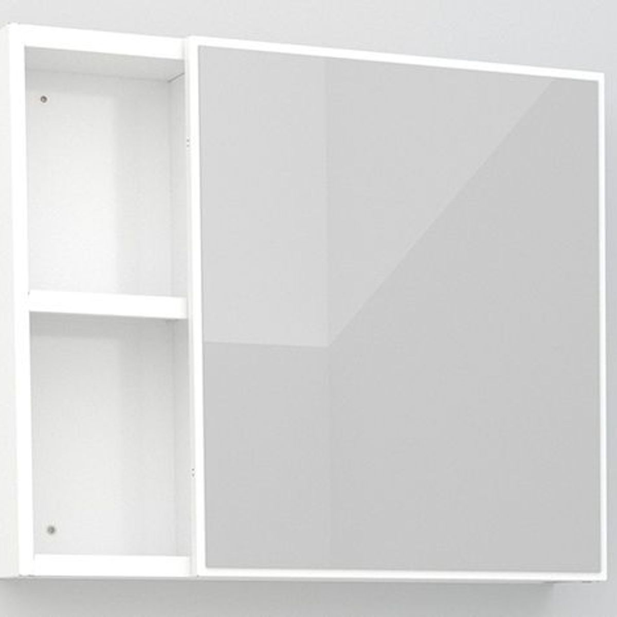 Espelheira de Banheiro em Aço Ameixa Branco Cozimax, marca Cozimax - Foto Principal
