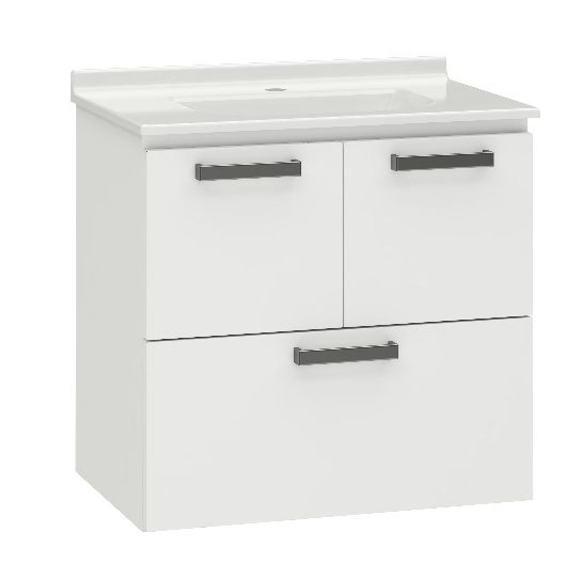 Gabinete de Banheiro Aço Isis 60cm Branco Cozimax, marca Cozimax - Foto Principal