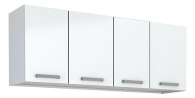 Armrio Areo Ao para Gabinete 150 Eros Flat Branco Montado Cozimax