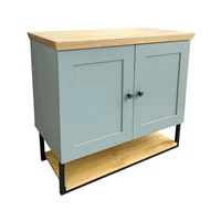 Gabinete Banheiro Nordic 80Cm sem Cuba Acqua/Nat