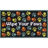 Capacho Borracha Limpe as Patas 45x75 Cm Just Home Collection