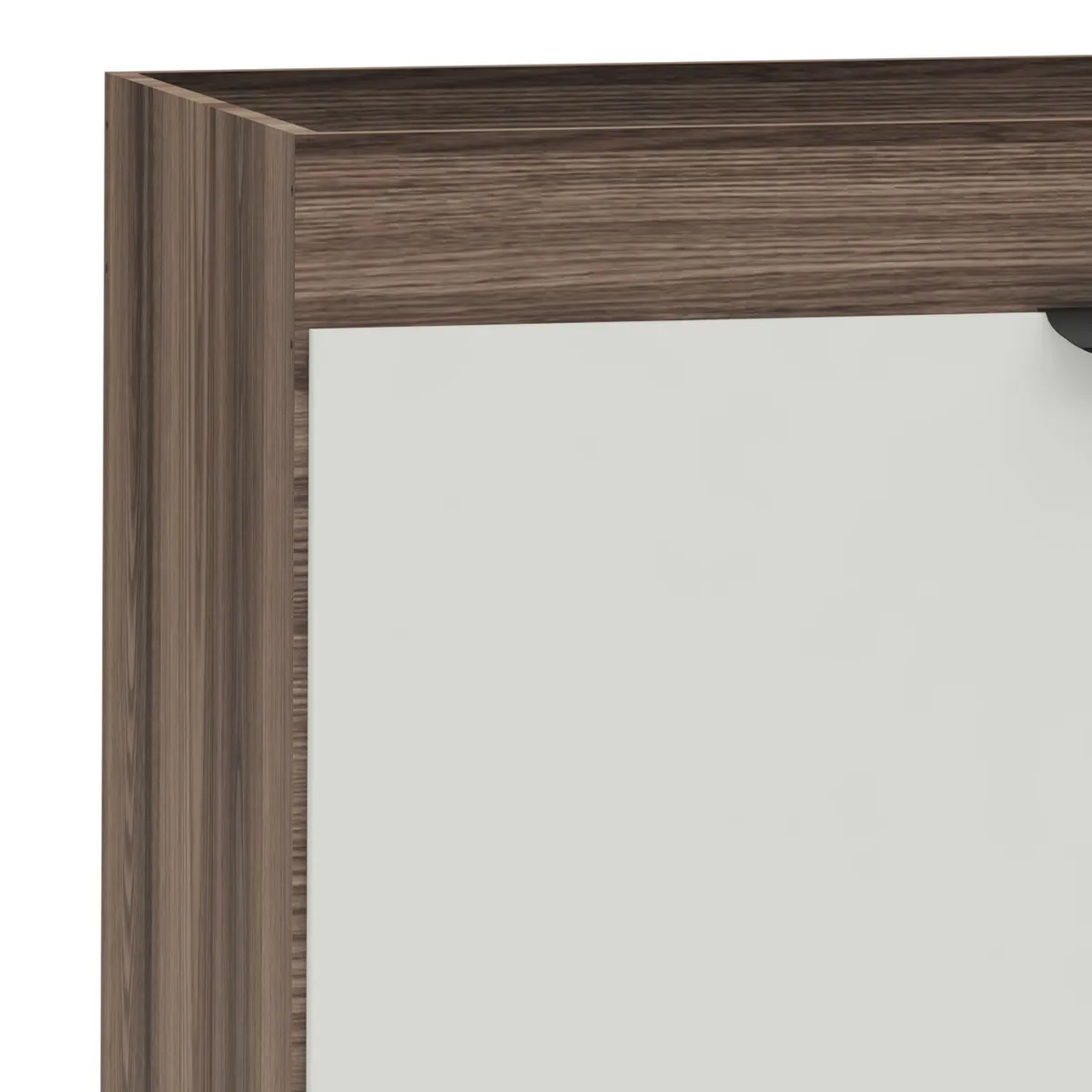 Gabinete para Cozinha em Mdf Flamingo 86x194cm Branco e Tamarindo Cozimax, marca Cozimax - Foto 2
