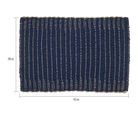 Jogo Americano Tecido Azul Just Home Collection
