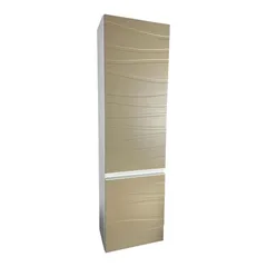 Gabinete para Banheiro Marsala 120cm Branco/fendi Mazzu