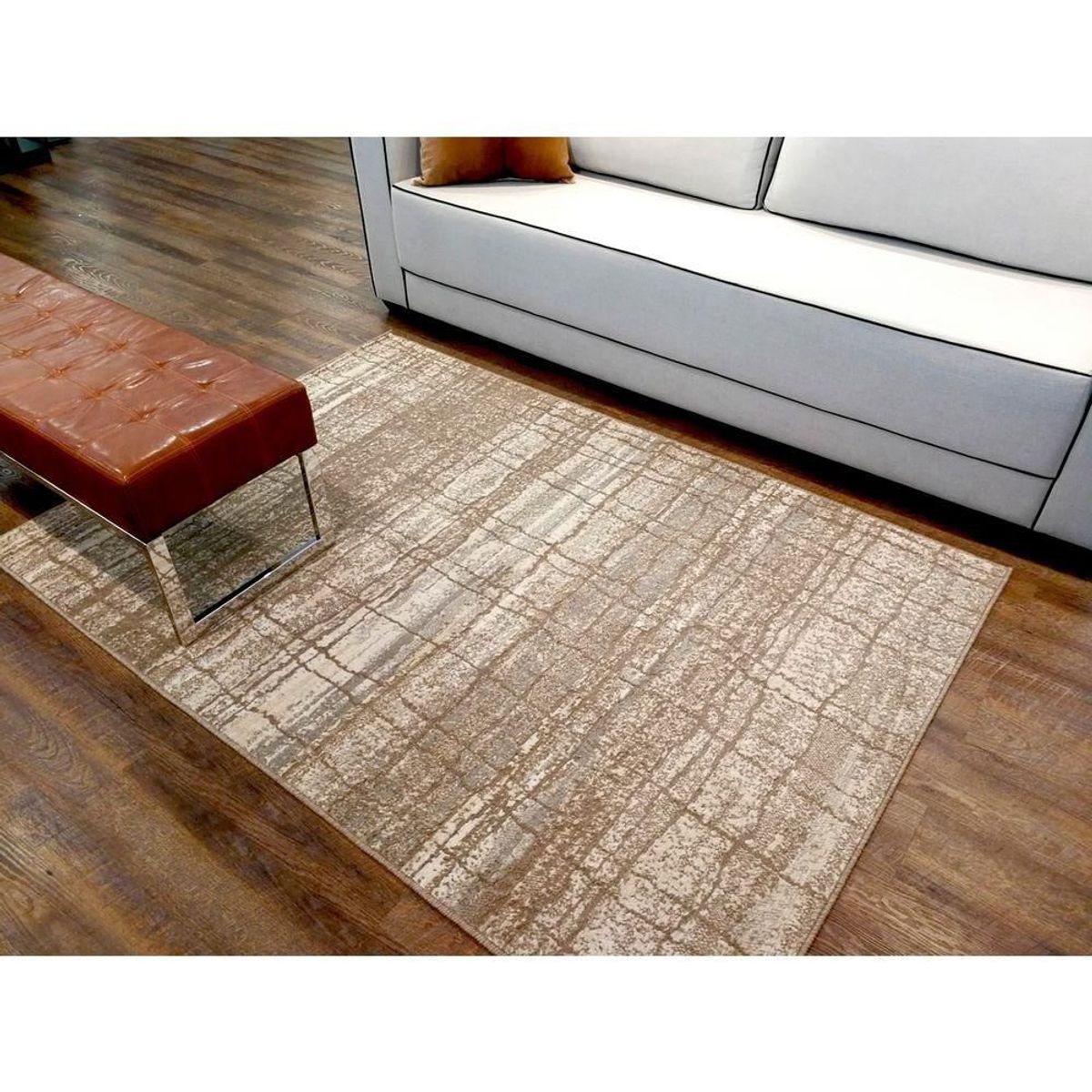 Tapete Veludo Norway GEO 05 200x250 mm Bege, marca Edantex - Foto Principal