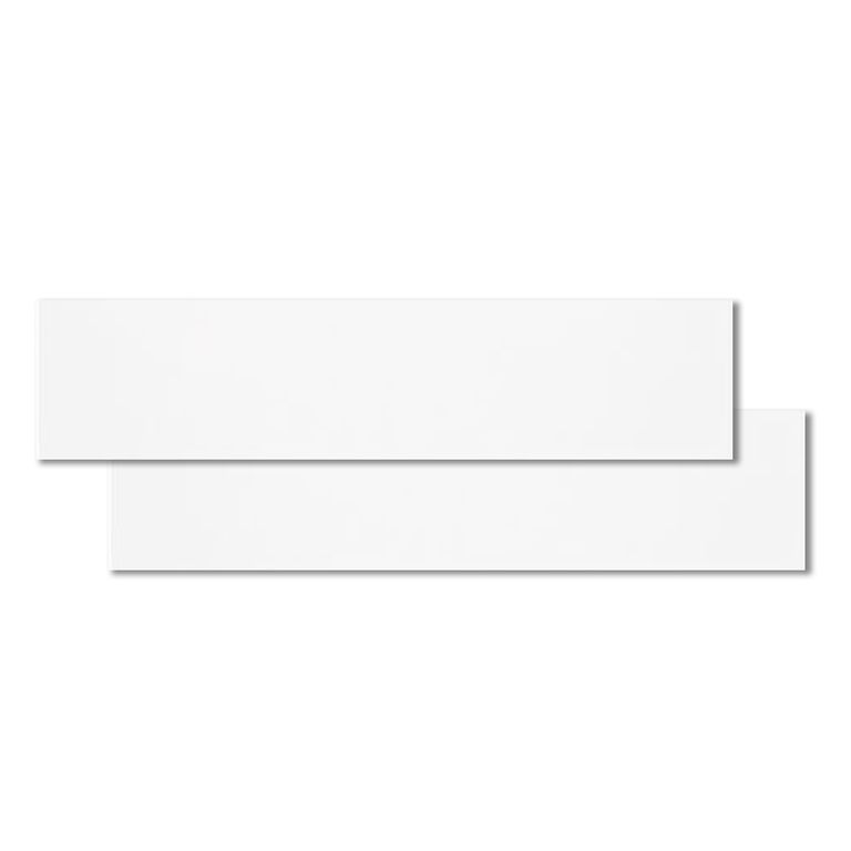 Revestimento Mate Esmaltado Branco 10x40cm Portobello Bold Caixa 0