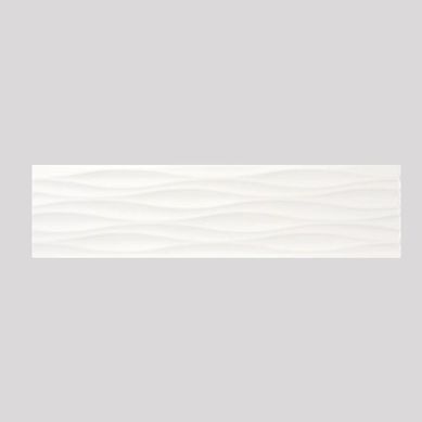 Porcelanato Krea Ripple Arctic 10x40cm Mate Bold