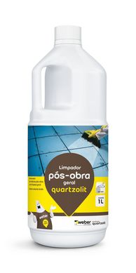 Limpador Ps Obra Uso Geral Garrafas de 1L Quartzolit