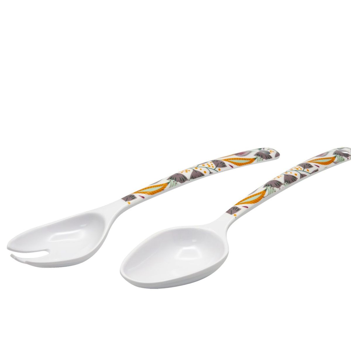 Talheres Salada Melamina Magnolia, marca Just Home Collection - Foto 2