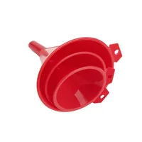 Kit com 3 Funil Vermelho Just Home Collection