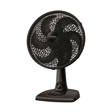 Ventilador de Mesa 30cm Mondial 6 Ps 3V Preto 127V