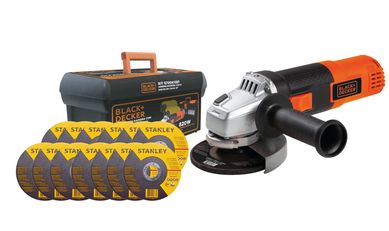 Kit Esmerilhadeira 820W C/ 13 Discos E Maleta 110V
