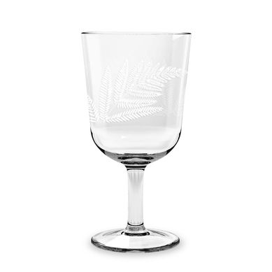 Taa de Acrlico Gravado 17cm Just Home Collection