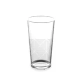 Copo de Acrilico 15 cm Transparente Just Home Collection