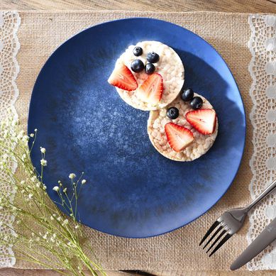 Prato Fundo 26,7cm Navy Graphic Work Just Home Collection