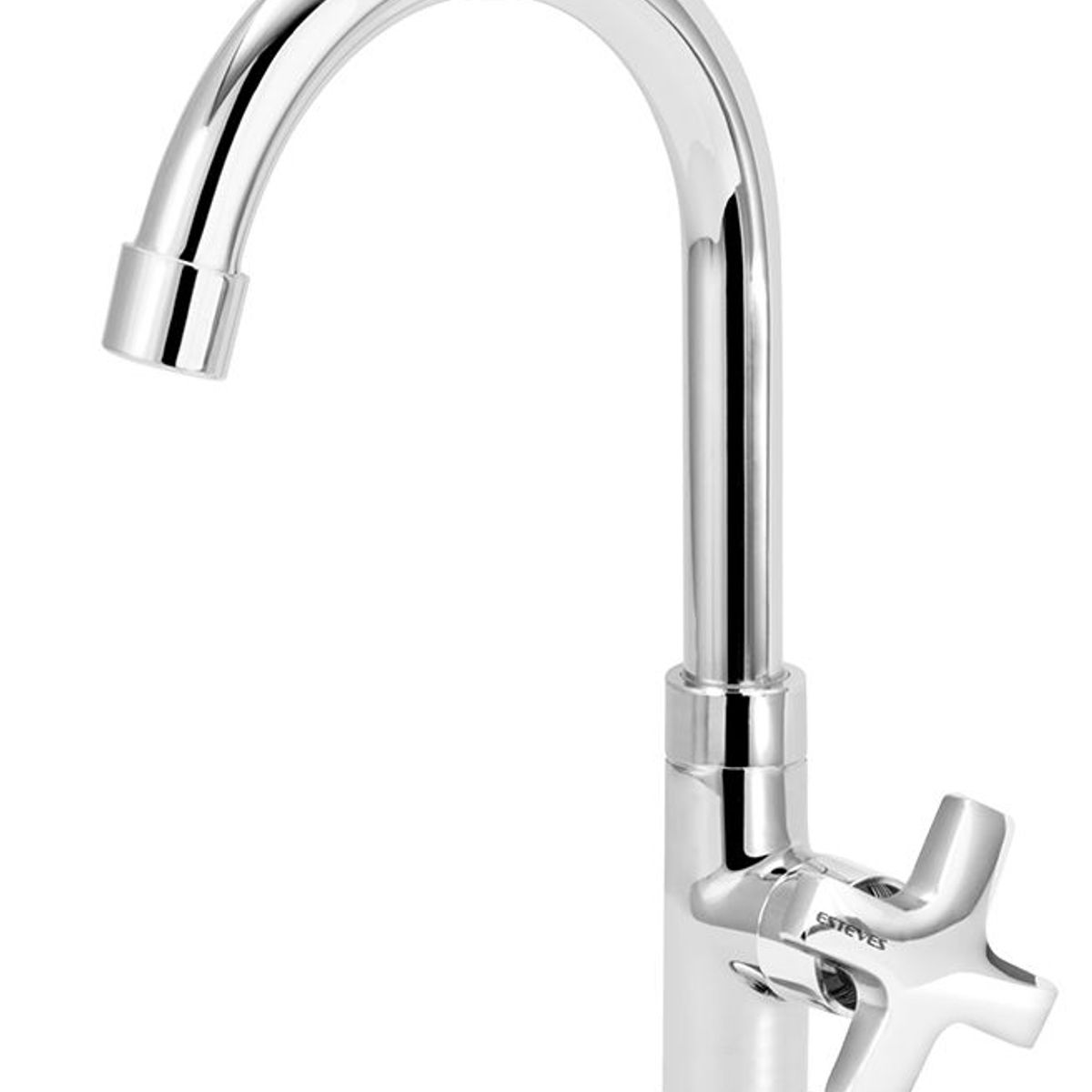 Torneira para Lavatório com Bica Alta C34 1/4 de Volta Cromada, marca Sensi Dacqua - Foto Principal