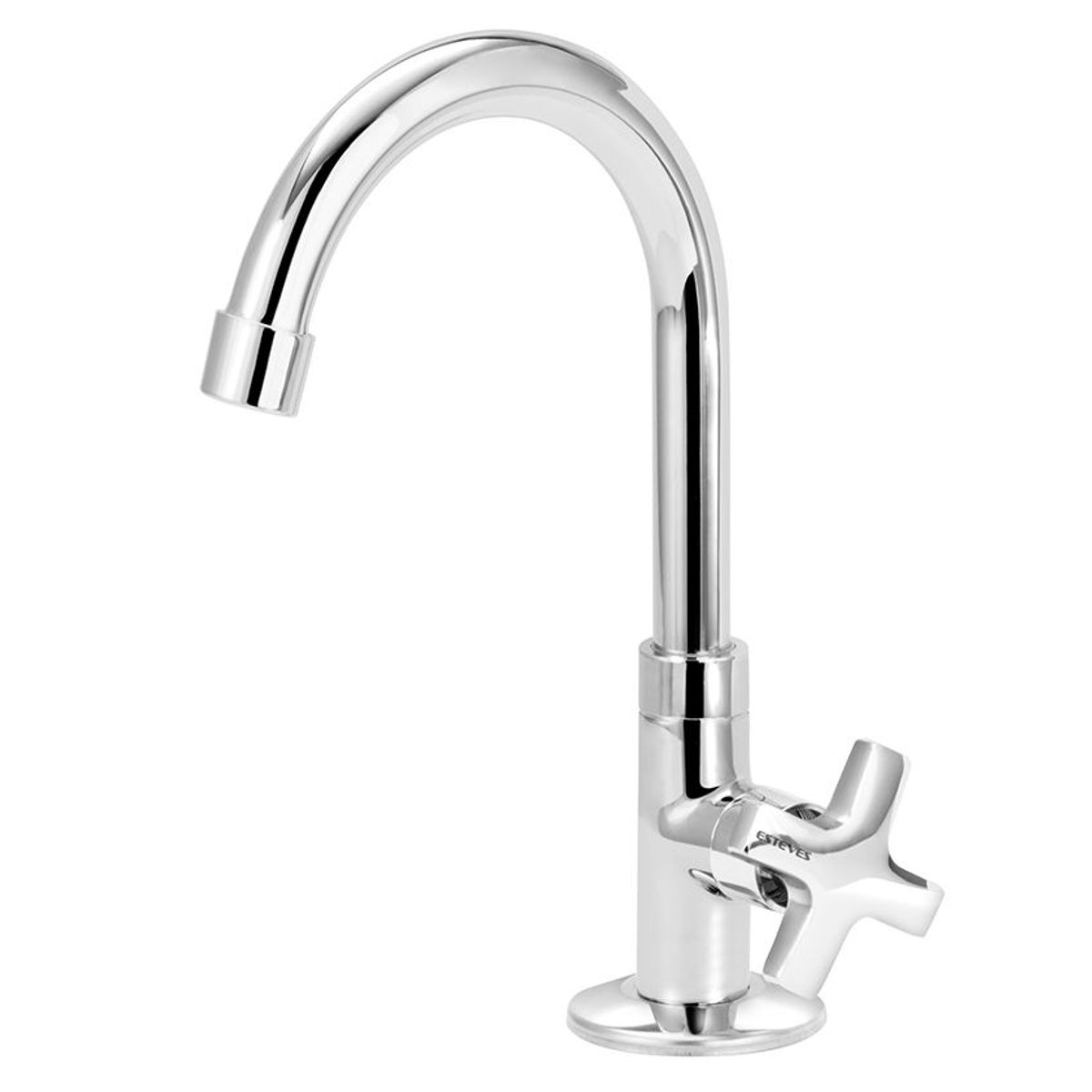 Torneira para Lavatório com Bica Alta C34 1/4 de Volta Cromada, marca Sensi Dacqua - Foto Principal