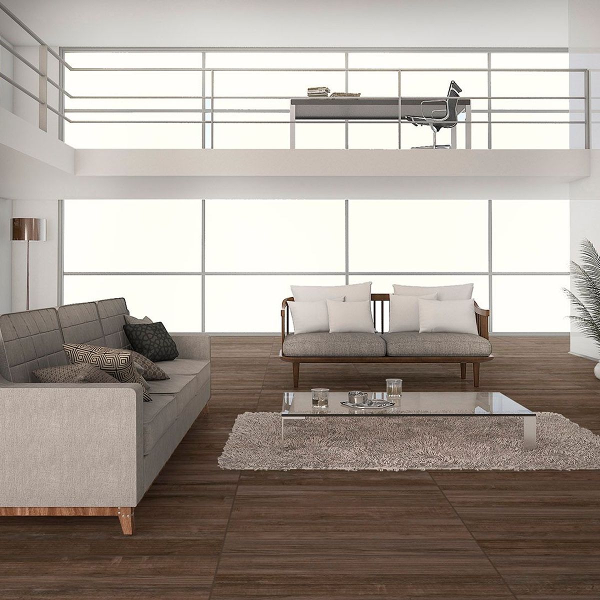 Porcelanato Jatoba Deck 73X73 Retificado Delta Caixa 2.13M2 DELTA, marca Delta - Foto Principal