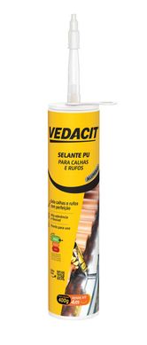 Selante pu para Calhas e Rufos Alumnio 400g Vedacit