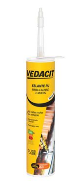 Selante pu para Calhas e Rufos Branco 400g Vedacit