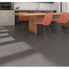 Piso Rt90087 Cinza Mate 56x56cm Caixa 2,27m² Incopisos
