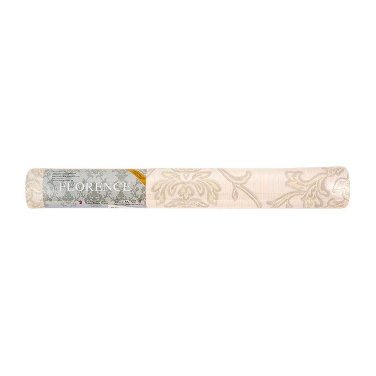 Papel de Parede Florence FR87241 53x1000 cm Branco, marca Florence - Foto 2