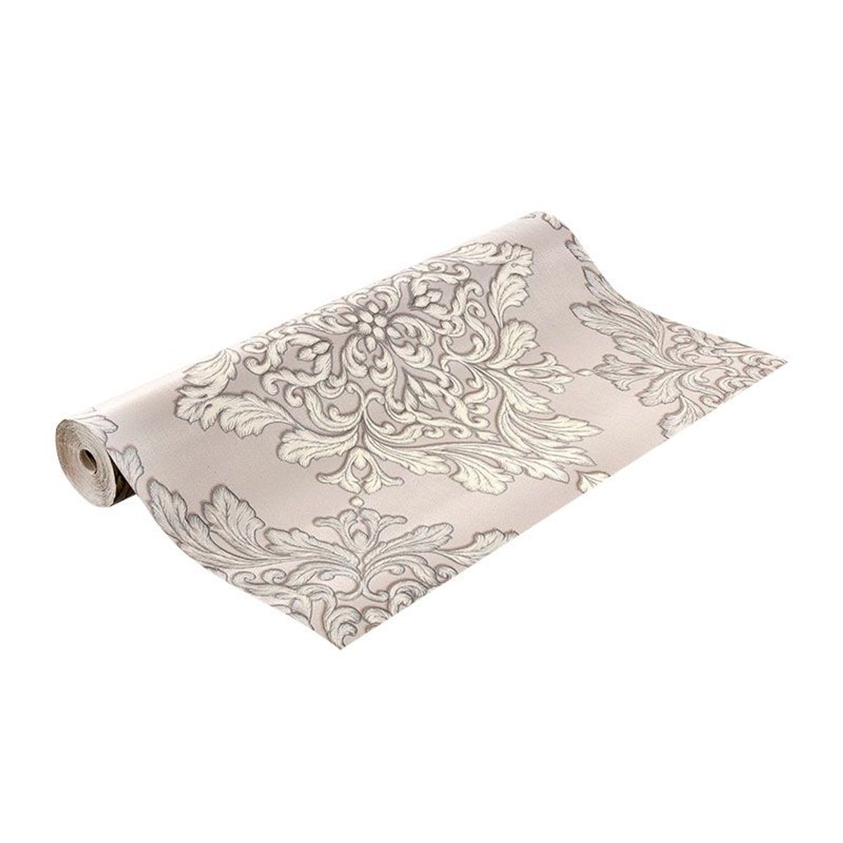 Papel de Parede Florence FR87254 53x1000 cm Cinza, marca Florence - Foto Principal