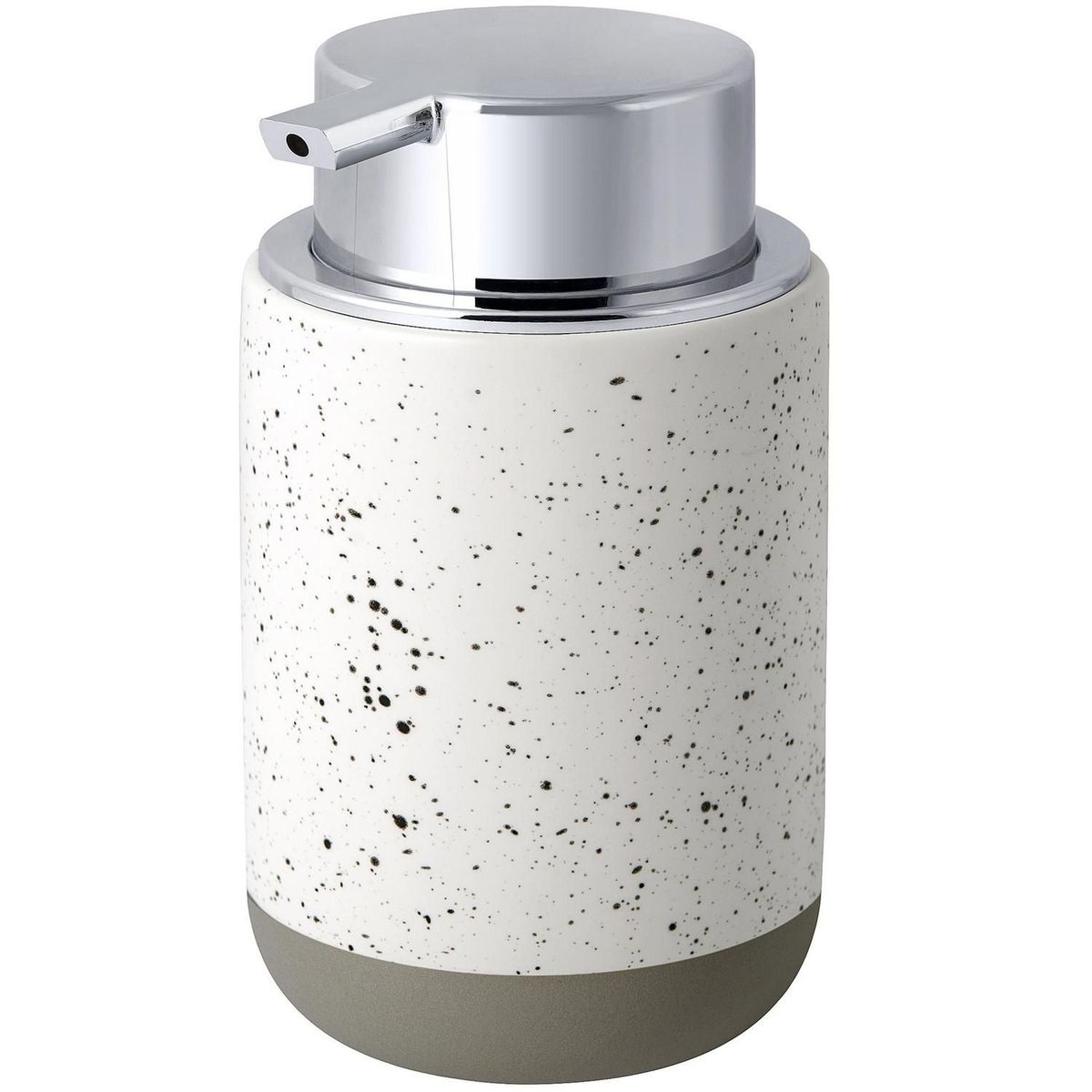 Porta Sabonete Liquido Ceramica Shannon Cinza Just Home Collection, marca Homy - Foto Principal
