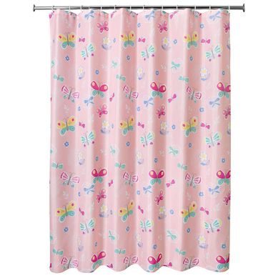 Cortina de Banho 12 G Infantil Borboleta