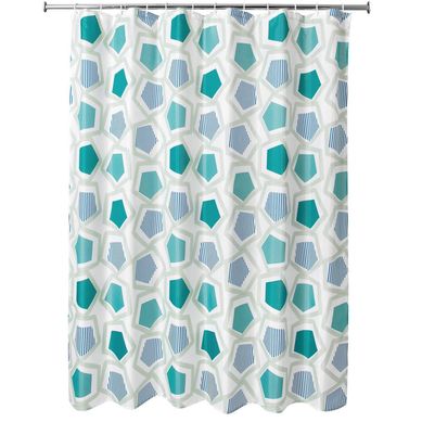 Cortina para Banheiro 12 G Caleidos Just Home Collection