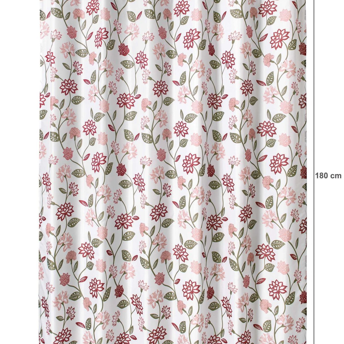 Cortina para Banheiro 12 G Flores Just Home Collection, marca Just Home Collection - Foto Principal